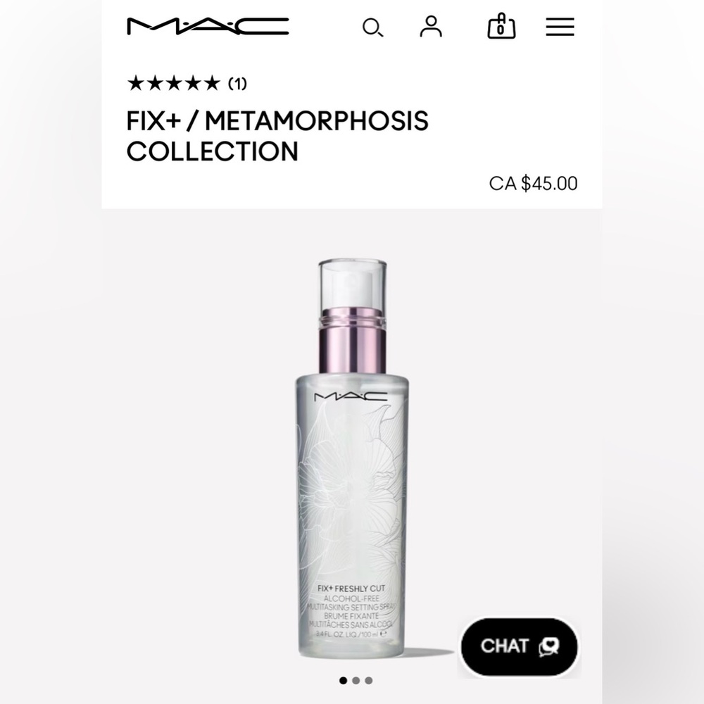 MAC Cosmetics Fix+ Metamorphosis Collection Setting Spray